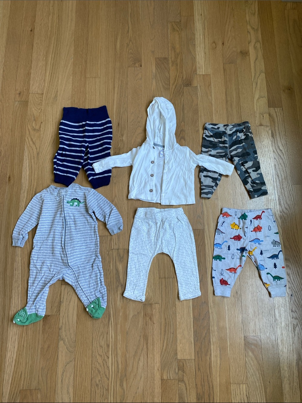 6 Month Assorted Clothing Items